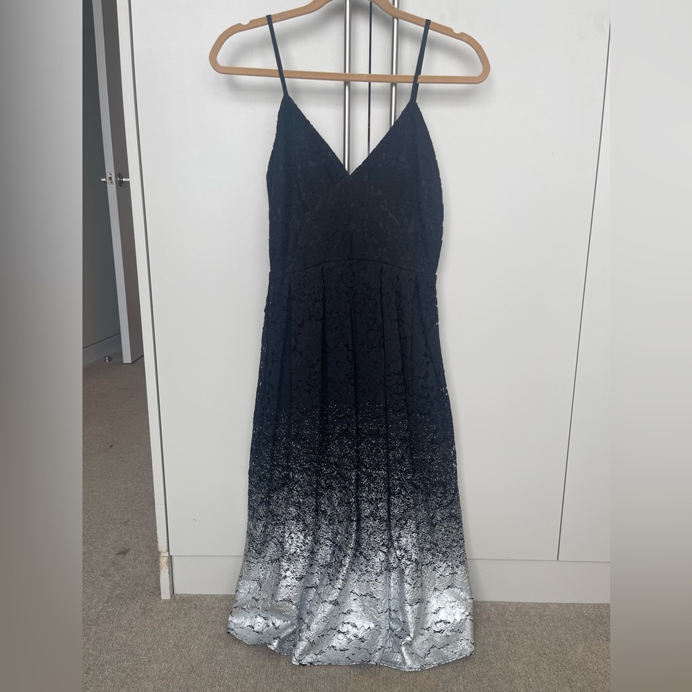 NWT Design Lab black lace dress